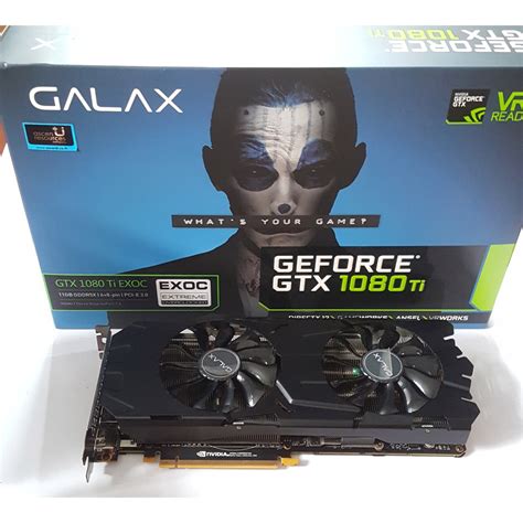 Vga Galax Gtx 1080 Ti Exoc 11gb Shopee Thailand