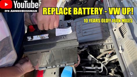 HOW TO REPLACE VW STOP START S S BATTERY YouTube