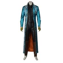 DMC 5 Вергилий косплей костюм пальто униформа наряд костюм Вергилия ...