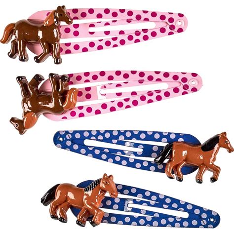 Horse Hair Clips Pair - Filly and Co Horse Gifts