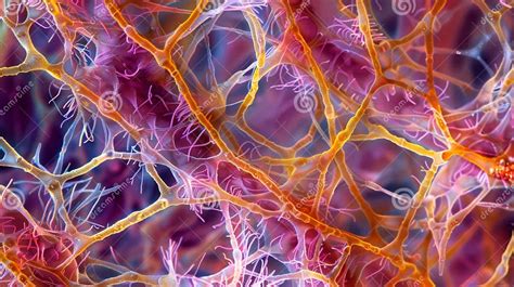 Fibroblasts in Connective Tissue Their Elongated Shapes Resembling Strands of Spaghetti As they ...