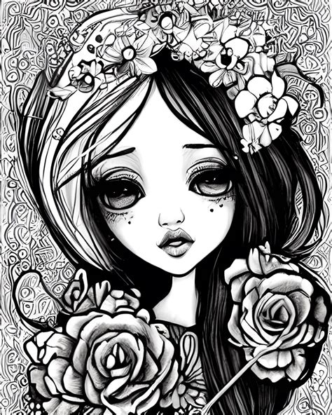 Beautiful Girl Sketch Beautiful Face Style By Manara Jasmine