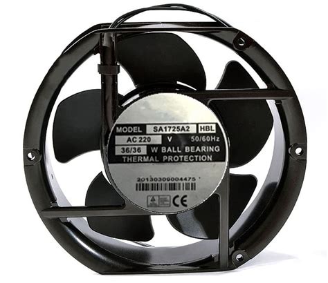 Amazon Fan SA1725A2 HBL 172mm AC220V 36W 50 60Hz 172x150x51mm