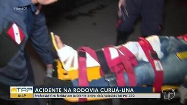 Bom Dia Tapaj S Jovem Sofre Fratura De F Mur Em Acidente Entre Carros