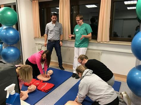 Caspar Vischer Gymnasium Kulmbach Reanimation Schulung Schüler