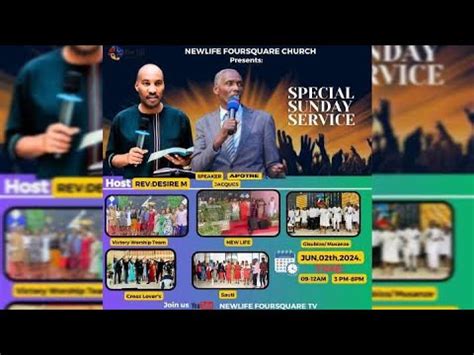 NEW LIFE FOURSQUARE TV SPECIAL SUNDAY SERVICE WITH REV DESIRE