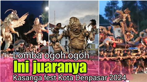 Best Of The Best‼️ Juara Lomba Ogoh Ogoh Kasanga Fest Kota Denpasar