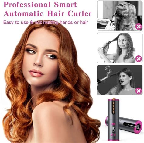 Automatic Hair Curler Professional Ceramic Rotating Curling Iron With