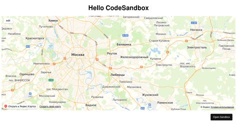 React Yandex Maps Editable Polygon Forked Codesandbox