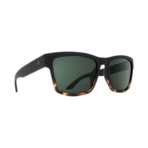 Spy Optic Haight 2 Soft Matte Black Tort Fade Hd Plus Gray Green My