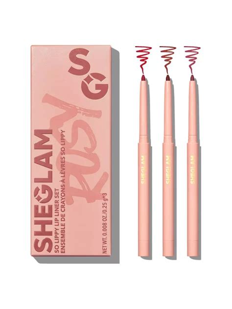 SHEGLAM Set De Delineadores De Labios Mate ROSE GARDEN Natural Skin Care