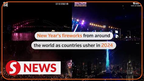 2024 New Year's fireworks from around the world | TheStarTV.com