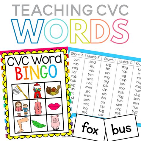 First Grade Cvc Word List