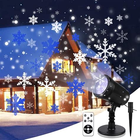 Proyector De Luces NavideñAs Luz Led NavideñA Con Control Remoto Para