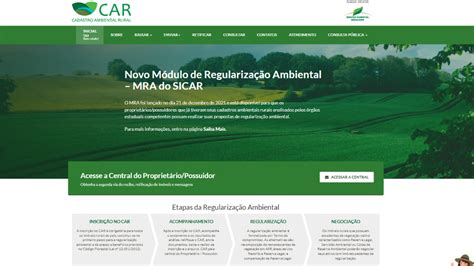 Prioriza O De Propriedades Embargadas No Cadastro Ambiental Rural