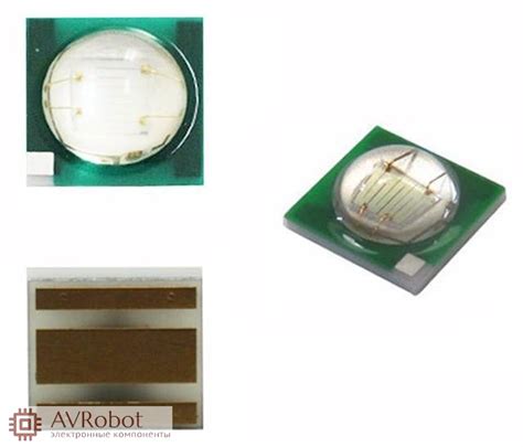 Светодиод Cree 3535 УФ 395 - 400 нм 3 Вт (Ultra violet 3W High Power ...