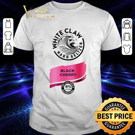 Original White Claw Hard Seltzer Black Cherry Shirt Hoodie Sweatshirt Longsleeve Tee