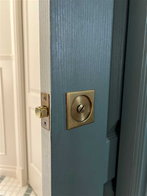 Pocket Door Latch Install How To Replace An Exterior Door Knob