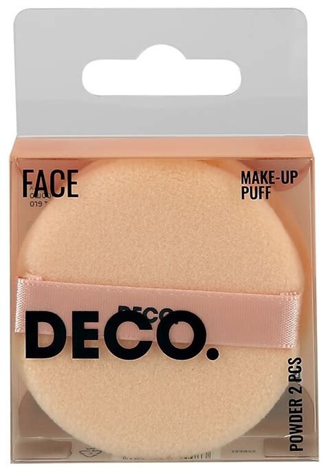 Пуховки DECO. POWDER для пудры круглые 2 шт арт. 123975 — купить в ...