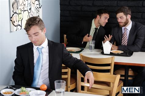 Executives Fuck In Restaurant After Lunch GayDemon