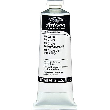 Winsor And Newton Artisan Water Mixable Impasto Medium 60ml Tube