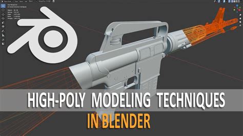 High Poly Modeling Techniques In Blender Youtube