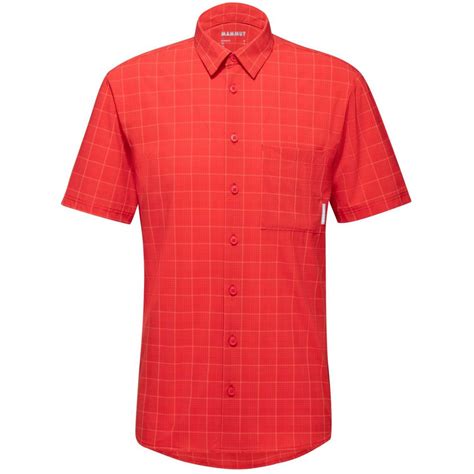 Mammut Camisa Manga Corta Trovat Trail Rojo Trekkinn