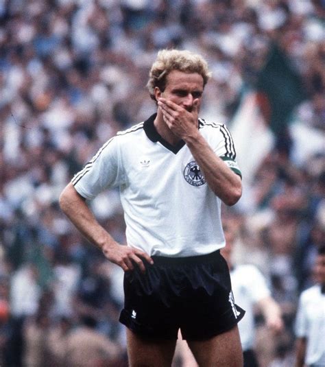 Karl Heinz Rummenigge Surnomme Kalle Etait Une Figure Du Football