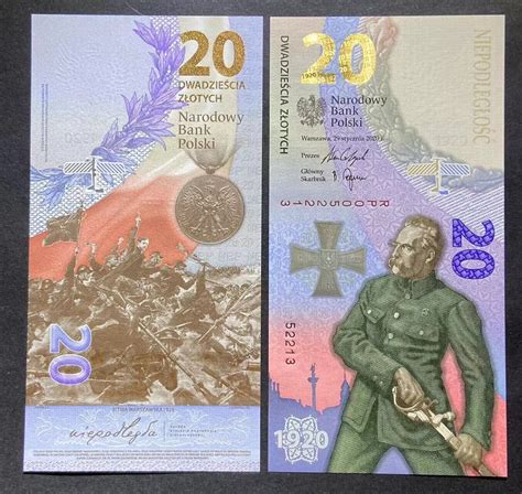 Poland 2020 Commemorative Banknote 20 Zlotych Unc Ebay