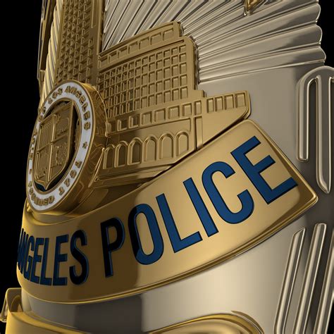 ArtStation - LAPD badge police | Resources