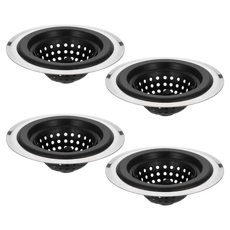 Uxcell Silicone Sink Strainer 4pack Kitchen Sink Drain Strainer