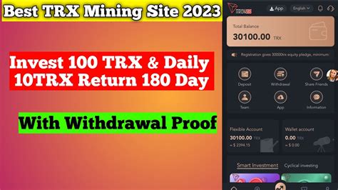 💥new Trx Mining Site Today 2023 New Free Trx Mining Site New Usd