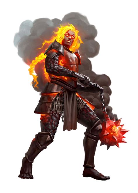 Fire Giant Fighter Dungeons And Dragons Characters Fire Giants