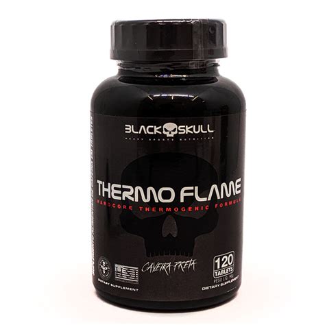 Thermo Flame Tablets Black Skull No Emp Rio Rosa