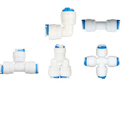 14 38 Coupling Plastic Quick Pipe Fitting Reverse Osmosis Connector Ro Water Hose Connection