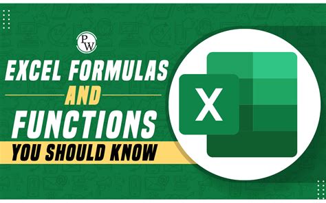 Top Excel Formulas And Functions You Should Know