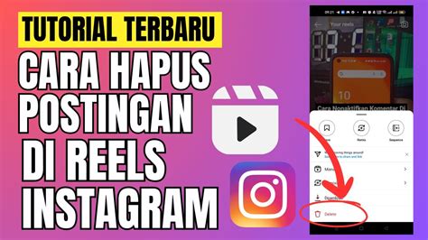 Cara Menghapus Postingan Di Reels Instagram Terbaru Youtube