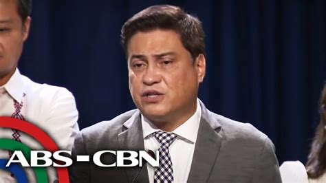 Sen Migz Zubiri Holds Press Conference On Senate Presidency Abs Cbn