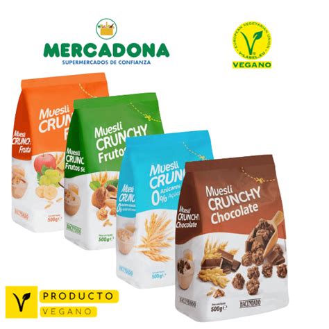 Muesli Mercadona Todas Las Opciones 2023 Producto Vegano