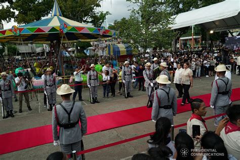 Davao City Mayor Sara Duterte Carpio Leads The Wreath Laying Ceremony