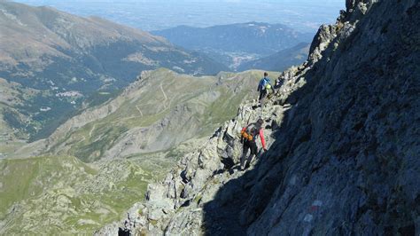 Gastaldi Punta Via Normale Da Pian Del Re Alpinismo Escursione In