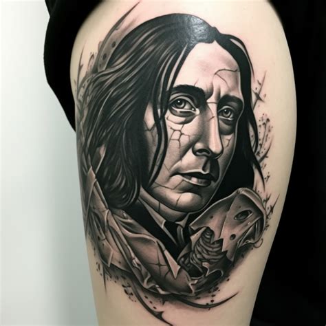 66 Snape Tattoo Ideas - TattooClue.com