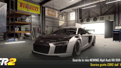 CSR2 Audi NEWING Alpil R8 RSR Purple Shift And Tune For 7 88x YouTube