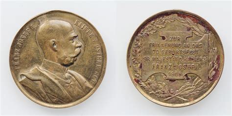 Numismatik Moneta At E U Shop Franz Joseph I Ae Medaille