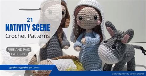 Nativity Scene Crochet Patterns