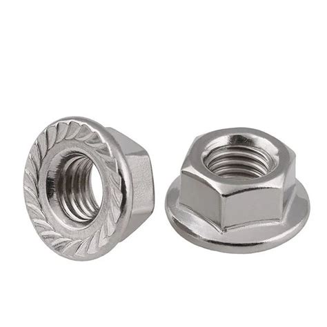 Stainless Steel Flange Nuts Wkooa