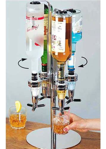 Bar Butler Dispenser De Bebidas Dosador Para 4 Garrafas Parcelamento