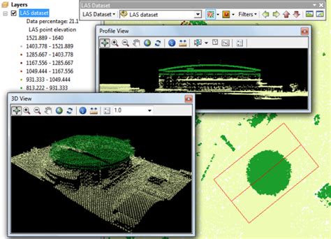 An Overview Of Displaying Las Datasets In Arcgisarcmap Documentation