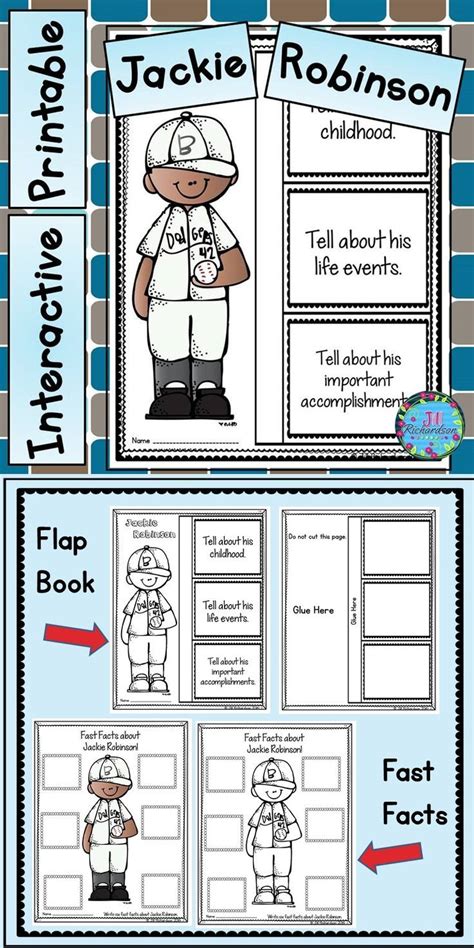 Printable Jackie Robinson Worksheets