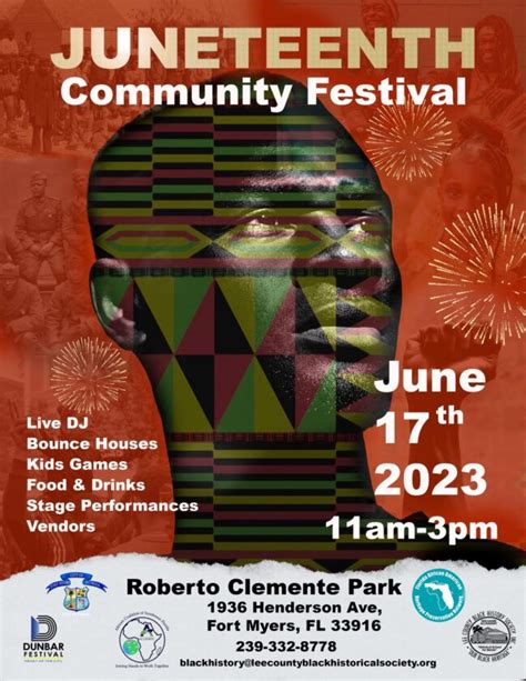 11th Annual Juneteenth Community Celebration Is Planned June 17 In Fort